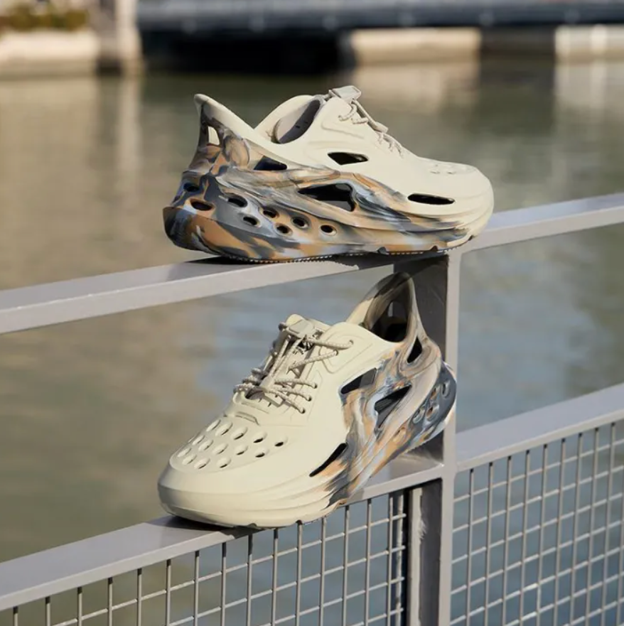 361 Degrees BIG3 Hole Shoes Water Shoes Men's Shoes Breathable Sandals Slippers Soft Bottom Sports Beach Shoes